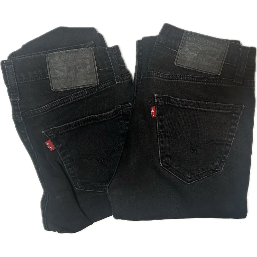 Men’s Levi’s 511 Slim Fit Jeans | W29 L30 | Black